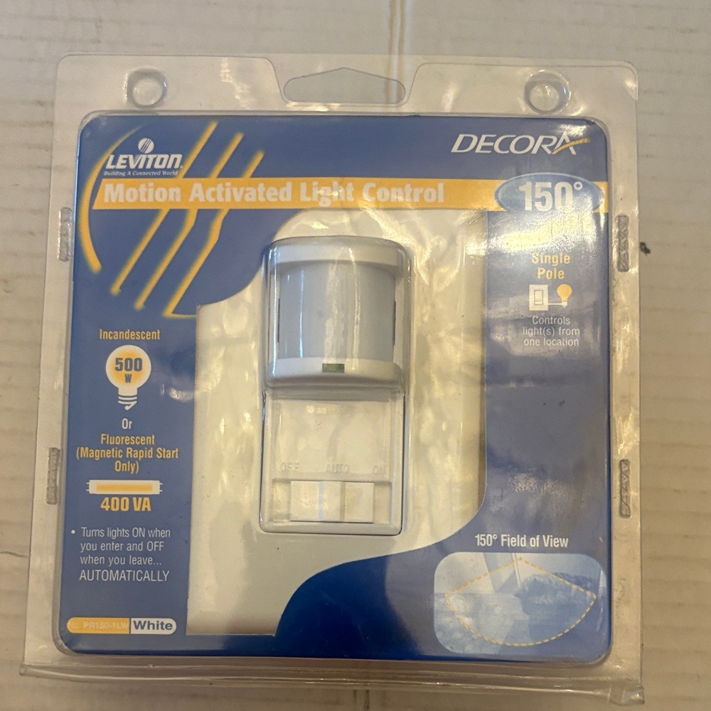 Decora Motion Activated Light Control - White